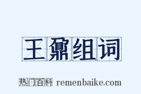 王鼐组词是什么意思的图片
